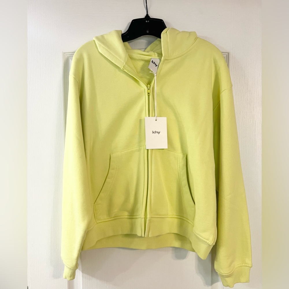 KHY Zip-Up Hoodie w/ Oversized Hood - Picture 4 of 4